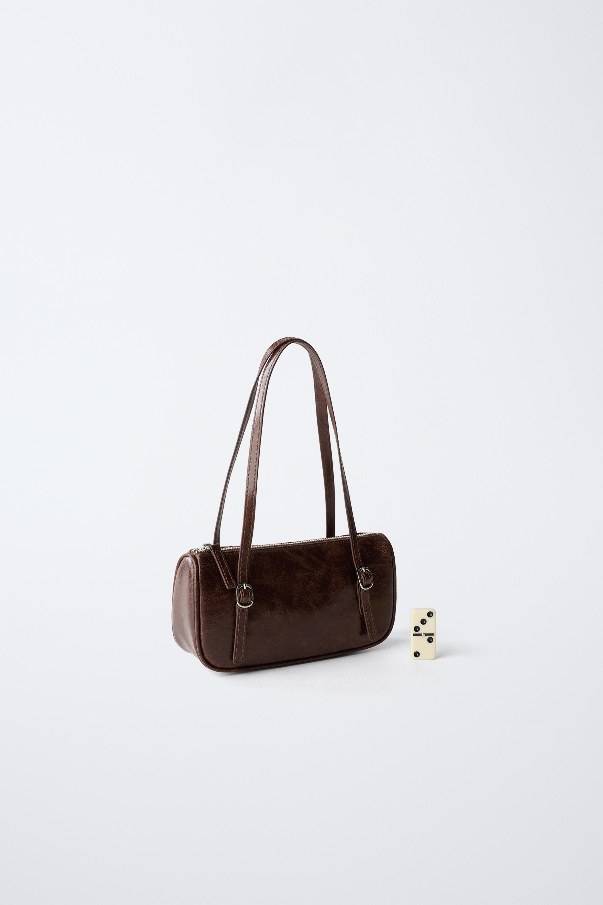 BUCKLE SHOULDER BAG